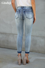 Load image into Gallery viewer, Gitufuji Women's Casual Stretchy Skinny Denim Jeans Pants